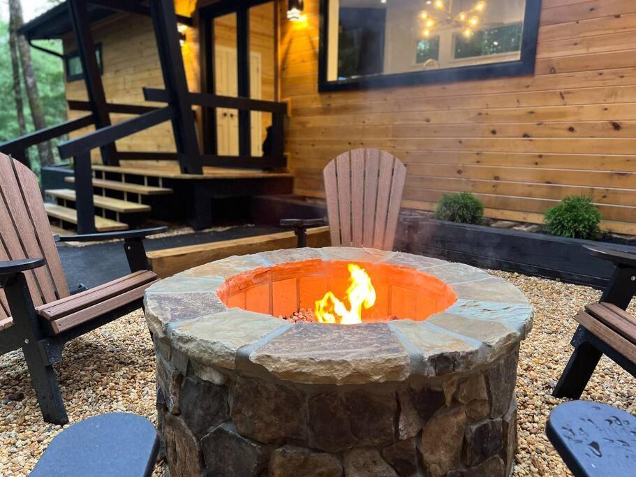 Modern Mountain Getaway With Hot Tub, Fire Pit Villa Sautee Nacoochee Exterior photo
