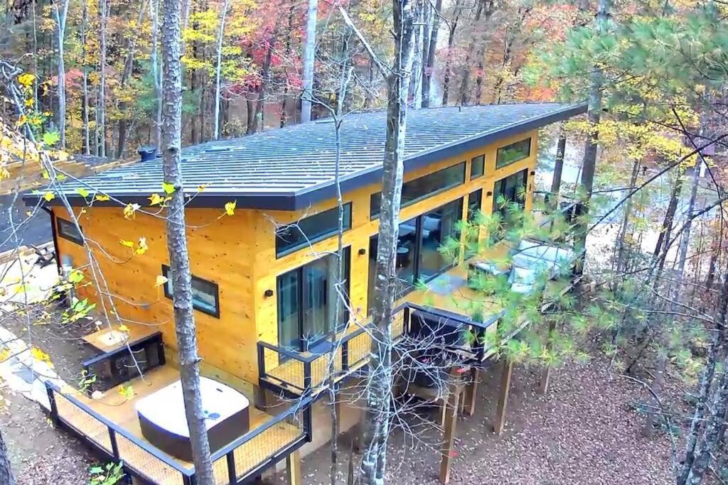 Modern Mountain Getaway With Hot Tub, Fire Pit Villa Sautee Nacoochee Exterior photo